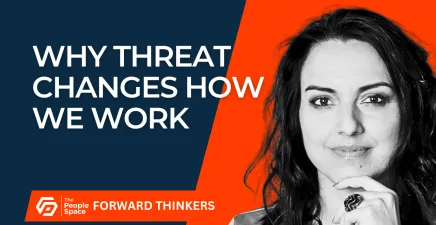 Bruna de Palo discussing how threat affects the brain at work
